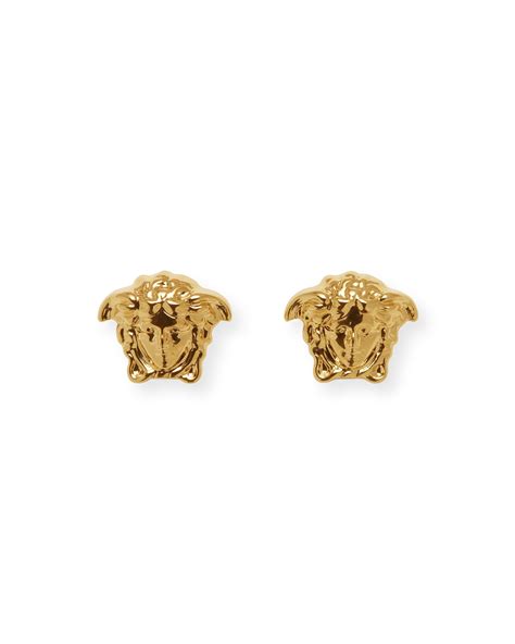 mens versace earings|versace gold stud earrings men's.